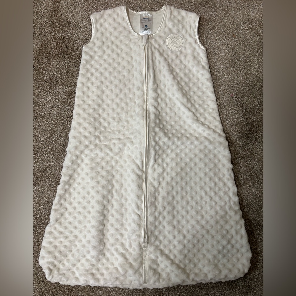 Halo Cream Textured SleepSack Large 12-18 months